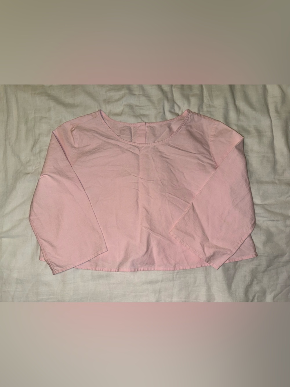American Apparel Pale Pink Top